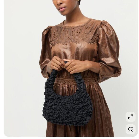 NWT Loeffler Randall Syd Black Mini Hobo Bag - Picture 2 of 16